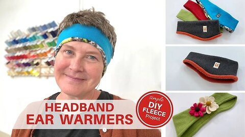 DIY FLEECE HEADBAND | EAR WARMERS