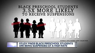 Study finds preschool suspensions soaring among black students