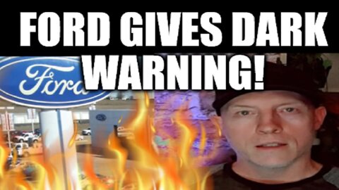 FORD GIVES DARK WARNING, AUTOMOBILE PRICES, ARE CREDIT CARD COMPANIES PREPARING FOR DEFAULT TSUNAMI?