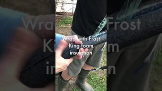 Ranch Fix for FREEZING Outdoor Plumbing! 🥶💦🔧 #shorts #viral ##tiktok #plumbing