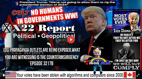 Ep 3217b-[DS] Propaganda Outlets Are Being Exposed,What You Are Witnessing Is The Counterinsurgency