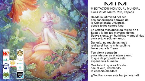 Meditacion Individual Mundial Lunes 20 de Marzo 2023