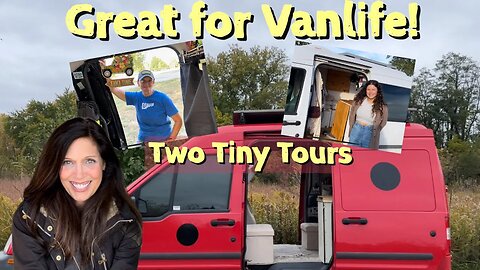 TINY VANS are GREAT for FULL- or PART- time NOMADS!