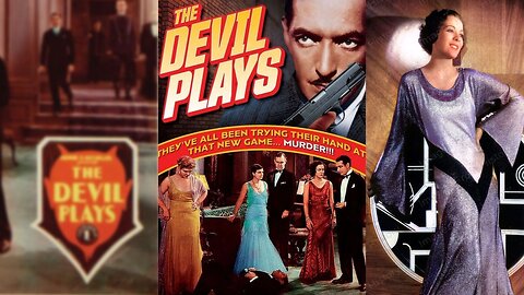 THE DEVIL PLAYS (1931) Jameson Thomas, Florence Britton & Thomas E. Jackson | Crime, Drama | B&W