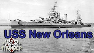 USS New Orleans, a Detailed look - War Thunder Top Tier American Ship