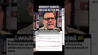 Monarchy approval numbers could be better, NGL