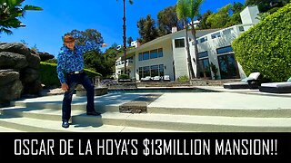 Oscar De La Hoya's $13million Bel Air Mansion