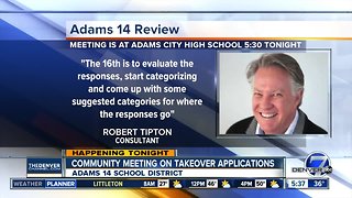 Adams 14 community meeting tonight