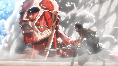 Attack On Titan - Colossal Titan's Second Appearance | S01E04