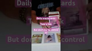 Take a risk #dailyoracle #oraclecards #shorts