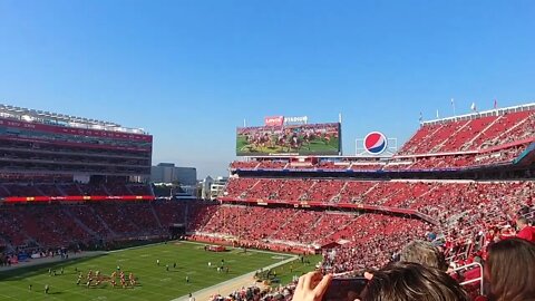 San Francisco 49ers vs. Atlanta Falcons pre-game