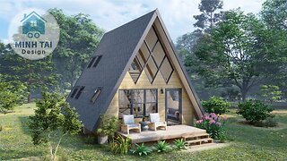 A Frame House Design - Minh Tai Design 35