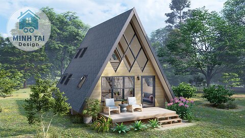 A Frame House Design - Minh Tai Design 35