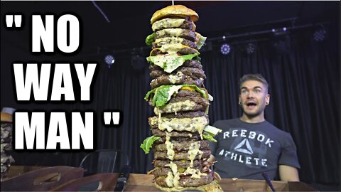 INSANE 11LB TEXAS BURGER CHALLENGE | The Unbeaten "Chubby Bunny" Cheeseburger