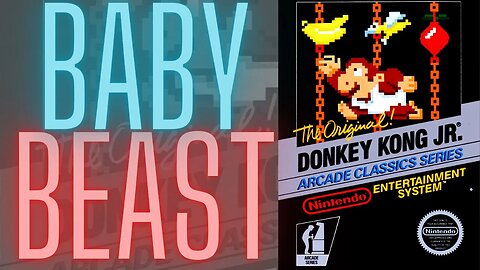 Donkey Kong Jr. (NES) Speedrun- I SAVE DAD WITH A 2:XX PB! 🍌