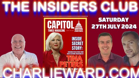 TINA PETERS JOINS ,MAHONEY & PAUL BROOKER ON THE INSIDERS CLUB