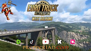 Visiting #WestBalkan in #eurotrucksimulator2 with @ScandinavianWolf