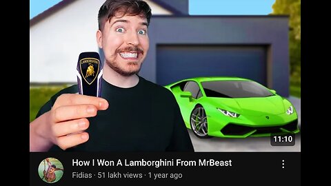 How I won a Lamborghini