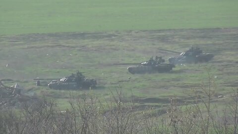 ★★★ Tank and Artillery Crews of the Russian Armed Forces Fire at AFU Positions