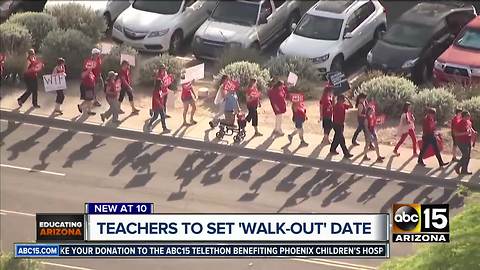 Some Arizona teachers considering 'walkouts' in call for higher pay