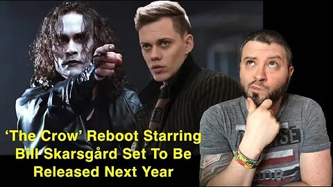 The Crow Reboot With Bill Skarsgrd To Be Released Next Year Distributed By Lionsgate