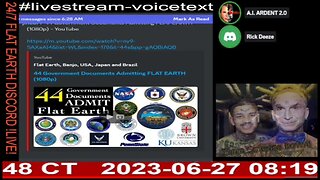 24/7 Flat Earth Discord Channel - Rick Deeze