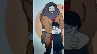 I Want to Draw ✍️ Hagrid Harry Potter - Shorts Ideas 💡 Rest in Magic 🪄