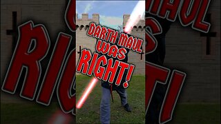 Why Double-Bladed LIGHTSABERS are BETTER than Swords.