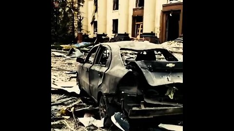 scene of the destruction of Ukraine 🇺🇦