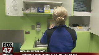 Research team looks at antibiotic dosage