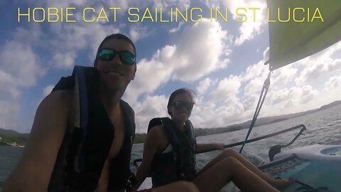 Hobie Cat Sailing in Saint Lucia