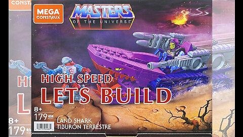 Idiot Building Mega Construc Land Shark from Madters of the Universe