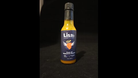 One Spoonful Review of Lisa's Gourmet Hot Sauces Piece o Habanero