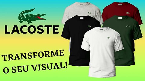 Dê um Salto na Moda Eleve seu Guarda Roupa com as Camisas Lacoste!