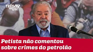 Lula fala sobre eleições 2022 e critica venda de ativos da Petrobras