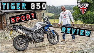 Triumph Tiger 850 Sport Review. Is this THE ultimate all-round Adventure Motorcycle? Big revelation!