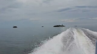 Boat Ride earlier this year on our other boat. #boat #boating #boatlife #skiff