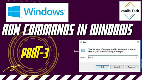 Run Commands in Windows PC Part-3