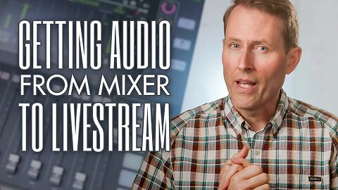 Getting Audio from your mixer to your Livestream — RODECaster Pro, Mackie DLZ and any other mixer
