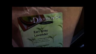 Davidson's organic tea review Earl Grey with Lavender