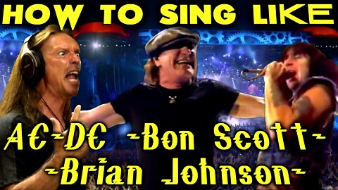 How To Sing Like Brian Johnson - Bon Scott - AC/DC - Ken Tamplin Vocal Academy