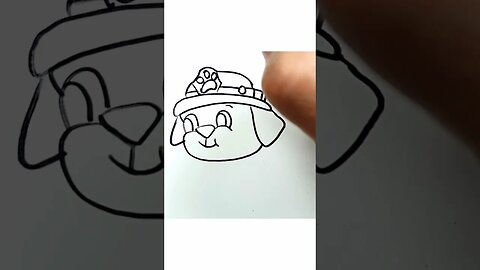 How to Draw and Paint Marshall from Paw Patrol in a Cute Way: Complete Tutorial!