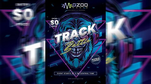 #TRACKBATTLE!! GZOO Radio Live Music Review.