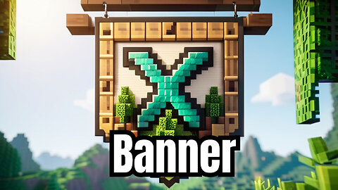 How To Make The Letter X Banner In Minecraft