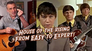 5 ways to play house of the rising sun on guitar from easy to expert