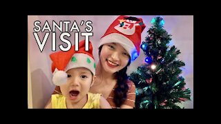 Santa’s Visit on Christmas Day 2018