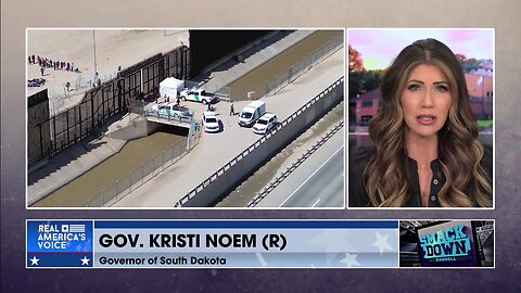 Gov. Kristi Noem Addresses The Border Crisis | RealAmericasVoice