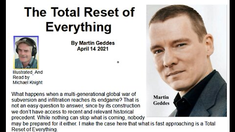 Martin Geddes - The TOTAL Reset of Everything