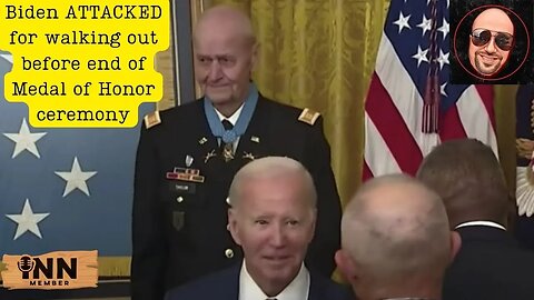 Reaction: Biden ATTACKED for walking out before end of Medal of Honor ceremony