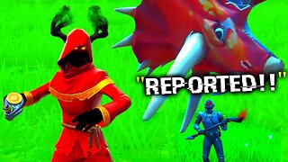 I TROLLED Him with NEW Junk Rift.. (Fortnite)